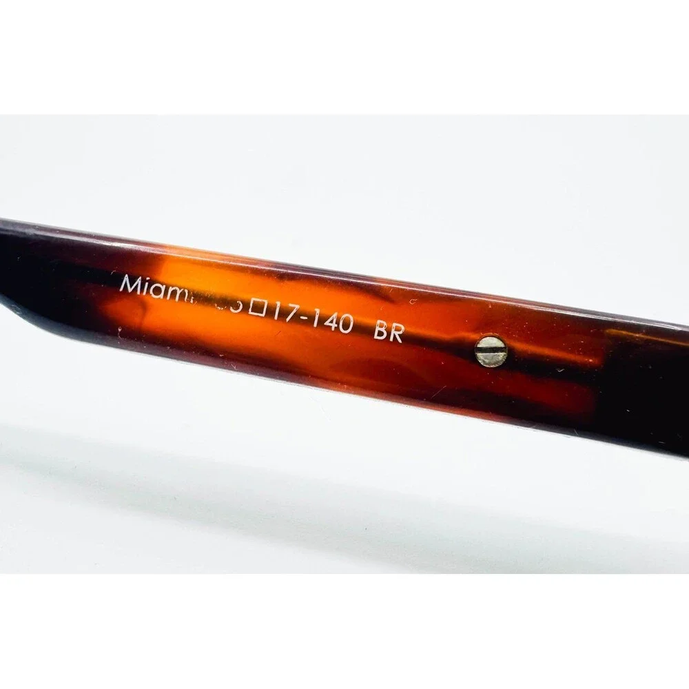 Republica Miami Eyeglasses Mens Brown Tortoise Shell Rectangle 53-17-140